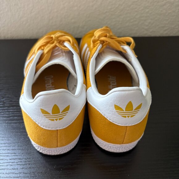 Adidas Originals Gazelle Sneakers Active Gold Ftw White - M 5.5 - W 7.5